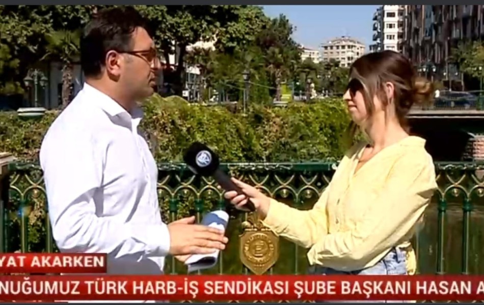 ŞUBE BAŞKANIMIZ HASAN ATAK ES TV CANLI YAYININA KATILDI